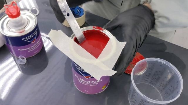 Как правильно разбавить акриловую краску для краскопульта | Автомобильная краска. Колормаркет.