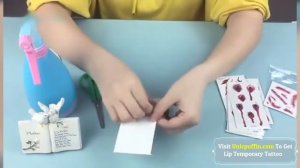 Lip Temporary Tattoo Halloween 2022 - Face Lip Tattoo Temporary Stickers