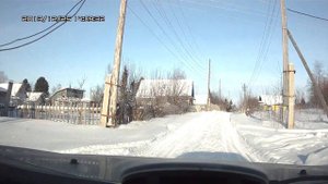 Дорога на Крючково 25.12.2013