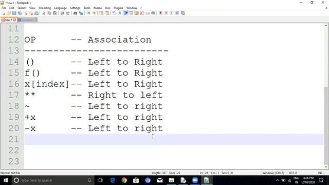 Operator Precedence | python tutorials | python classes | python learning | learn python | python