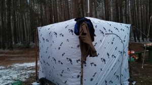 Прямиком из баньки в прорубь! Вот это отдых!