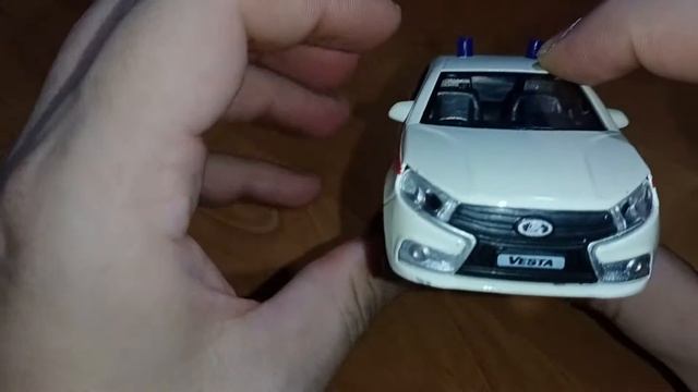 Лада Веста. Масштабная модель в раскраске Росгвардия.mp4 смотреть онлайн