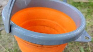 Складное ведро #tramp#greatcoach#ведродляпохода#ведродлярыбалки