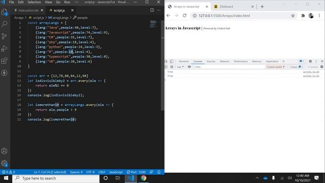 Array Functions in Javascript|15 Array functions in Javascript every developer must know