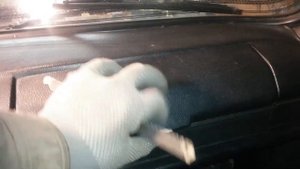 Ремонт крышки бардачка  ВАЗ