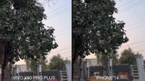 Vivo X90 Pro Plus Vs iPhone 14 Camera Test Comparison