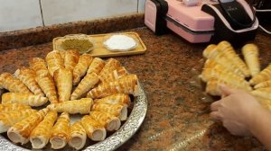ПИРОЖНЫЕ ТРУБОЧКИ- лёгкий способ готовим без формочек.....