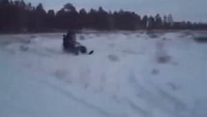 Снегоход Рысь с двигателем Лифан
