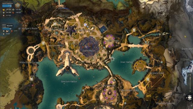 Guild Wars 2 New Player Tip - Faster Map Completion through Highlighting смотреть онлайн