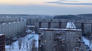 Екатеринбург 16.12.2022 Уралмаш, виды с низу и с высоты. Веер и окрестности.