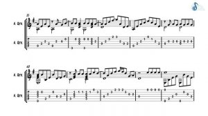 Golden Earring - Going To The Run | Беспечный ангел (Ария) transcription with TABS for solo guitar