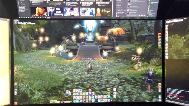 Final Fantasy XIV - 3 Monitor Setup (7680x1440p) смотреть онлайн