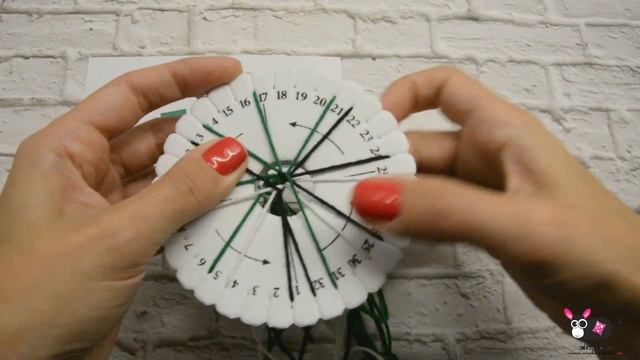 Шнур Кумихимо (16 нитей, 3 цвета) смотреть онлайн