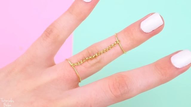 12 DIY Rings EASY & Adjustable!! How To Make a Ring | Create Your Own Accessories смотреть онлайн