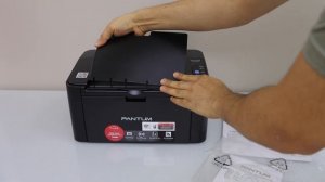 Pantum P2500W, P2200W Setup, Install Toner, Load Paper, Wireless Setup, Add In iPhone, Print Test