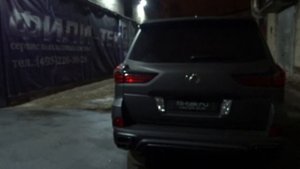 Разводка выхлопа на Lexus LX570 + немного звука