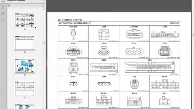 Hyundai Santa Fe 2006 to 2012 - Service Repair Manual - Wiring Diagrams смотреть онлайн