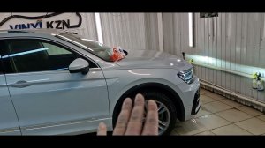 VW Tiguan - установили охранный комплекс StarLine S96 GSM GPS V2, полировка кузова и керамика