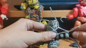 Кошмарная мангл из пластилина