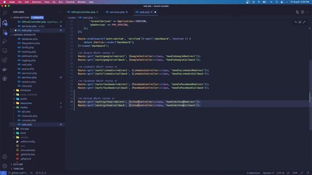 Login with Github using Laravel Socialite смотреть онлайн