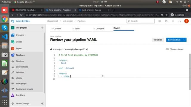 Azure DevOps Vlog 4 | Azure Pipelines | അസൂർ പൈപ്പ് ലൈനുകൾ | Malayalam | 2021 смотреть онлайн