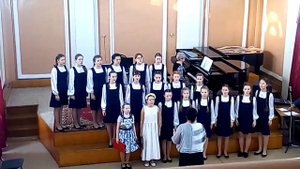"Со вьюном я хожу" Русская народная песня. Исполняет хор музыкальной школы г. Сердобска.
