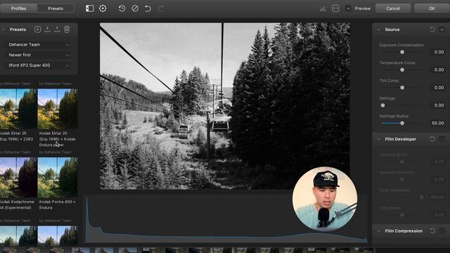 how to get the film look from your digital photos // DEHANCER смотреть онлайн