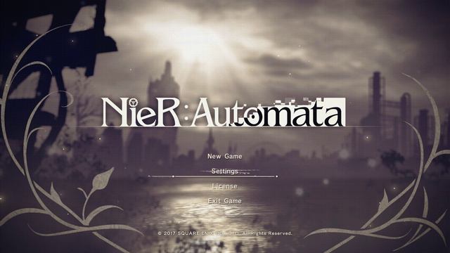 NieR: Automata (PC) - Main Menu 4K/2160p 60fps смотреть онлайн
