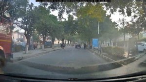 Kia Sonet accident captured in Car Dashcam #dashcam #gurgaon