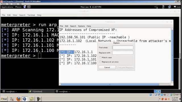 Metasploit   Hacking into Intranet from using a Internet facing machine   DEMO