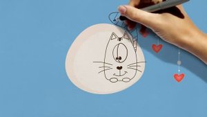 Детские футажи  Заставка с днем рождения  Видео открытка