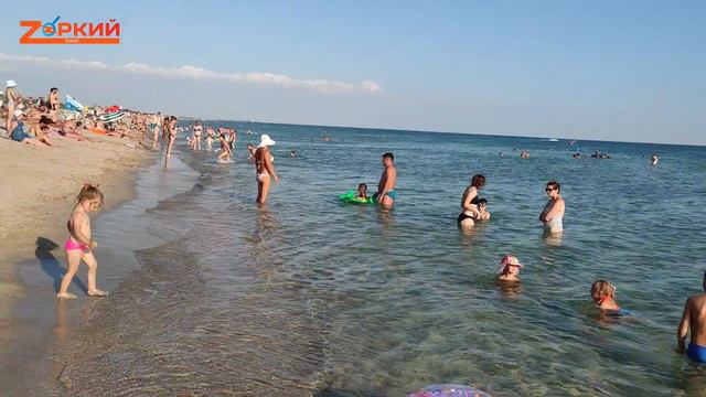 С воздуха и земли: Пляжи "Крымских Мальдив" на косе Беляус. Красота засасывает смотреть онлайн