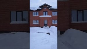 Обзор дома с гаражом 280м2. д. Ляхово, Балахнинский район, Нижегородская область