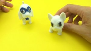 Забавная игрушка-раскраска. Играем в салон красоты для собак.