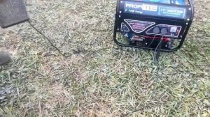 Генератор 3,5 kW на газу з балона (пропан/бутан). Запуск і робота.