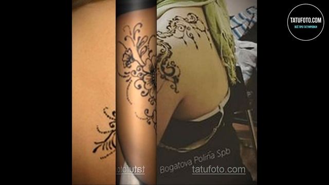 Мехенди на лопатке - факты и фото для сайта tatufoto.com смотреть онлайн