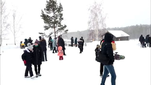 «Масленица раздольная»  Народные гуляния прошли в Ангарской деревне