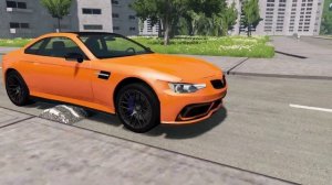 Тачки против огромных лежачих полицейских #1 - BeamNG.Drive