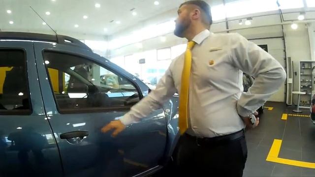 Renault Duster. Забираем из салона смотреть онлайн