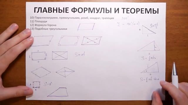 ВСЯ ГЕОМЕТРИЯ ЗА 30 МИНУТ