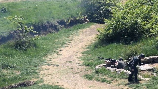 Реконструкция штурма Сапун-горы 7 мая 1944 года состоялась в Севастополе смотреть онлайн