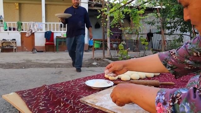 настоящие чебуреки по-узбекски  | real chebureks in Uzbek | Cheburek