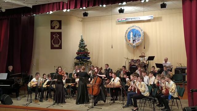 Карл Дженкинс "Палладио" Образцовый оркестр народных инструментов "Прыдняпроу́цы"