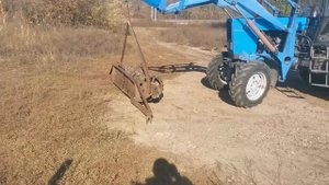 Прикатываем посевы самодельными раскладными катками.