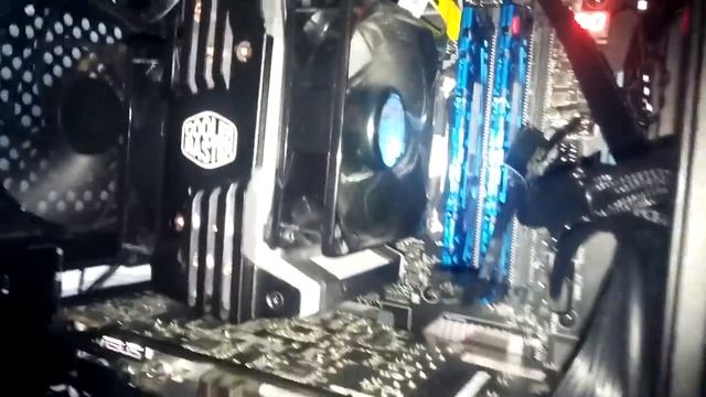i7 6700K LOAD temperatures - Cooler Master Hyper D92 (Prime95) 3 Celsius ambient смотреть онлайн