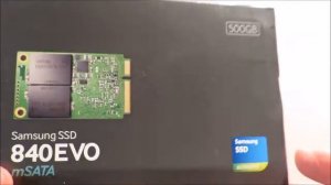 Samsung mSATA SSD Arrival  06 February 2015