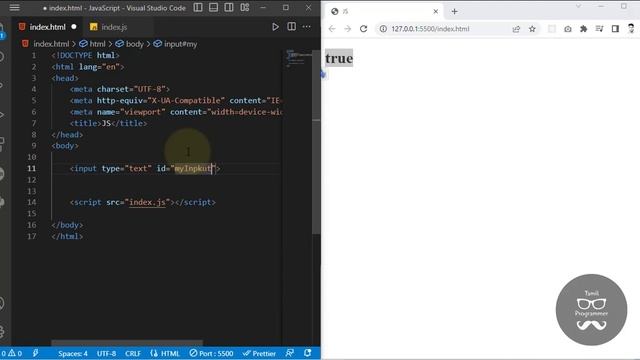 Automatic Type Conversion in JavaScript | Tutorial in Tamil | Tamil Programmer