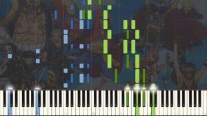 One Piece Opening 23 Piano "DREAMIN'ON by Da-iCE"