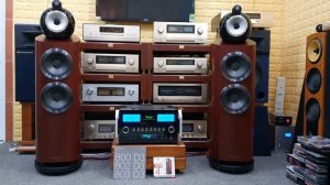Bowers & Wilkins 803 D3 + Mcintosh MA-8000 + CD Accuphay DP-700. Call 03436.12345