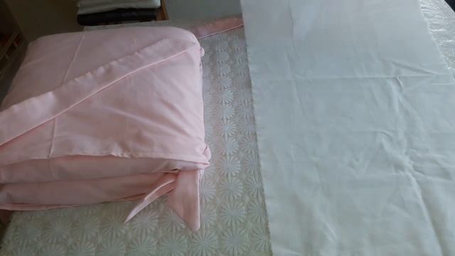 Бортики в кроватку!  Мастер класс как сшить бортики в кроватку! Бортики-подушки! смотреть онлайн